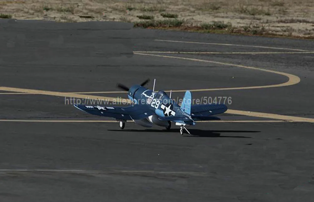 PNP версия F4U Corsair р/у самолет размах крыльев 1200 мм со складным крылом и вытягивающим шасси RC F4U