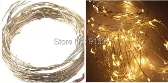 16,4 фута 5 м Серебристая проволока теплый белый RGB фиолетовый Рождественский светодиодный гирлянда Рождественские сказочные огни 12 в Рождественское украшение открытый год