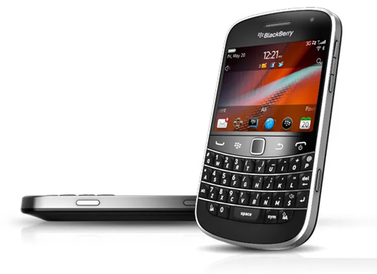 Отремонтированный Blackberry 9900 Bold Touch разблокированный 3g Смартфон QWERTY+ сенсорный экран 2,8 дюйма, WiFi, gps, МП