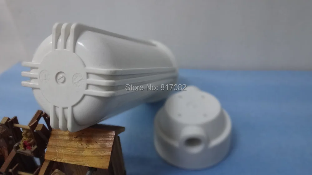 1" белый стандартный корпус фильтра для воды 1/2'' порт для очистителя воды