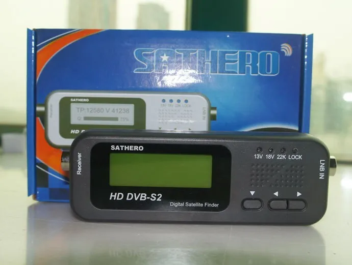 SH-100HD SAT Finder DVB-S/S2 HD Sathero Карманный Цифровой спутниковый Finder сигнальный спутник приемник с USB 2,0 ЖК-дисплеем