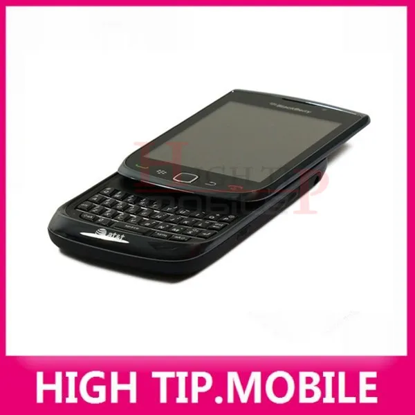 Самый дешевый 9800 разблокированный Blackberry фонарь 9800 gps wifi 3g мобильный телефон Восстановленный