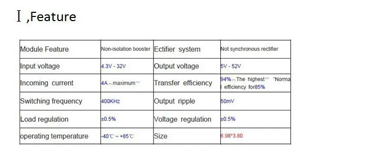 XL6009 Boost Повышающий Модуль Питание светодиодный вольтметр регулируемый Повышающий Модуль с цифровой измеритель напряжения дисплей