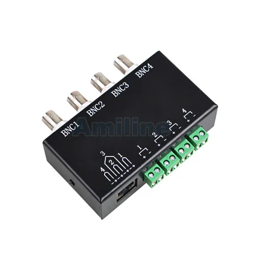 CCTV 4CH Пассивное Видео BNC к UTP RJ45 CAT5 камера DVR Balun