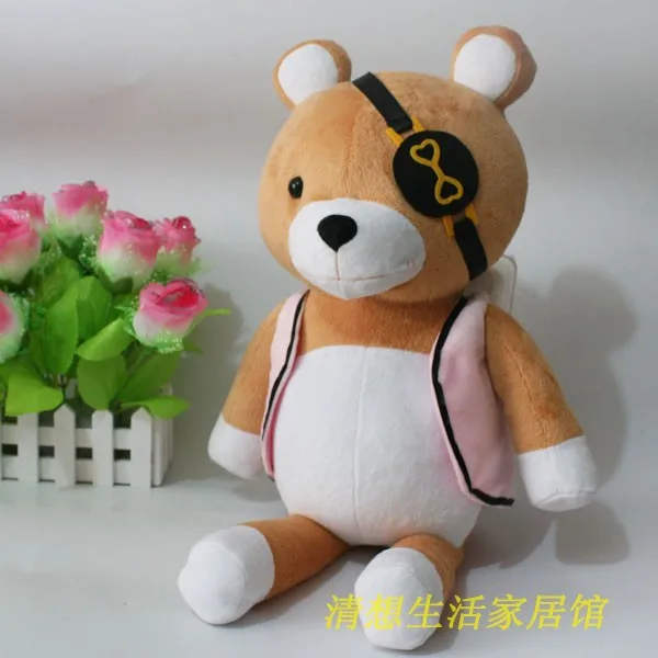 DIABOLIK LOVERS Kanato Sakamaki Bear Plushie ручная работа плюшевая игрушка для костюмированной игры Реквизит 54 см Большой размер