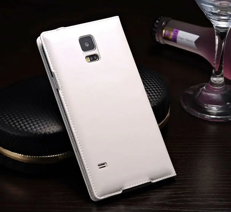 Чехол-раскладушка кожаный чехол для телефона Smart View для samsung Galaxy S5 SV S 5 G900A G900I G900F G900 G900H G900FD SM-G900F SM-G900H чехол