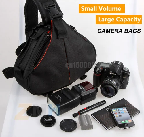 K1 черные модные Повседневное DSLR Камера сумка чехол для 5D2 5D3 60D 1DX 2 60D 650D 450D D90 D3100 D850 D3200 DSLR