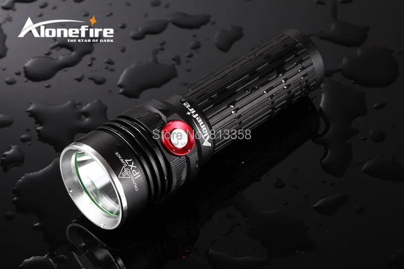 AloneFire Гладиатор серии BK105 CREE XM-L2 светодиодный 3 режима Бесступенчатая Регулируемая светодиодный фонарик для 1x18650/3xaaa