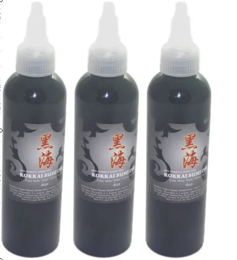 Бренд Dynamic, краска для татуировок 120ML4OZ 430g(черный Цвет) Татуировка пигмент комплект C138