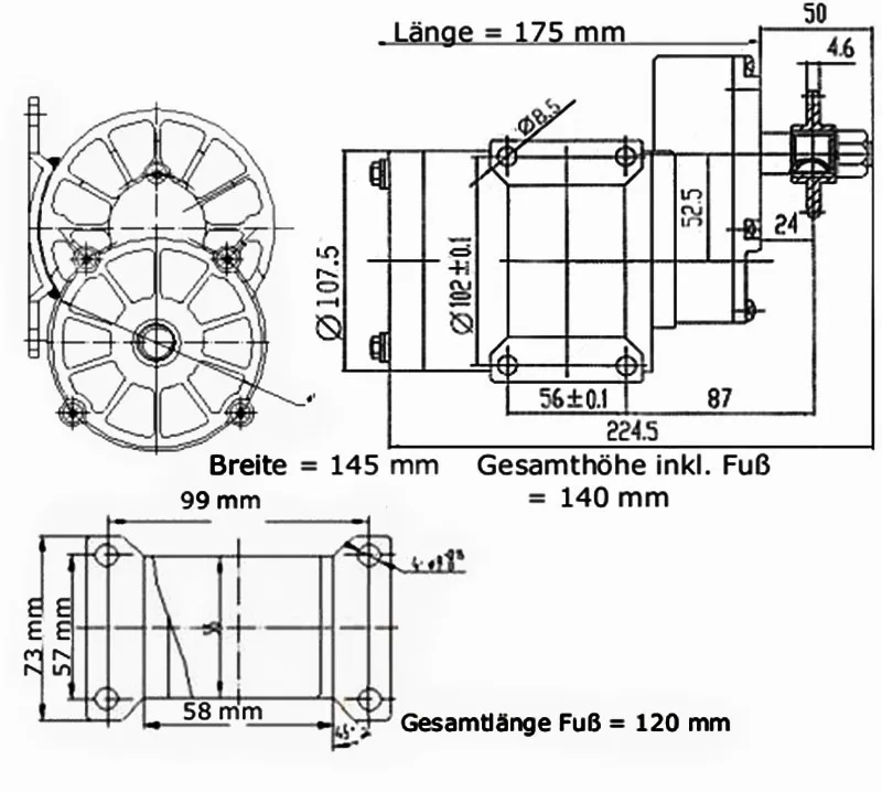 450w 24 v мотор-редуктор, щетки электрического трицикла, DC матовый механический мотор, мотор для электрического велосипеда, MY1020Z