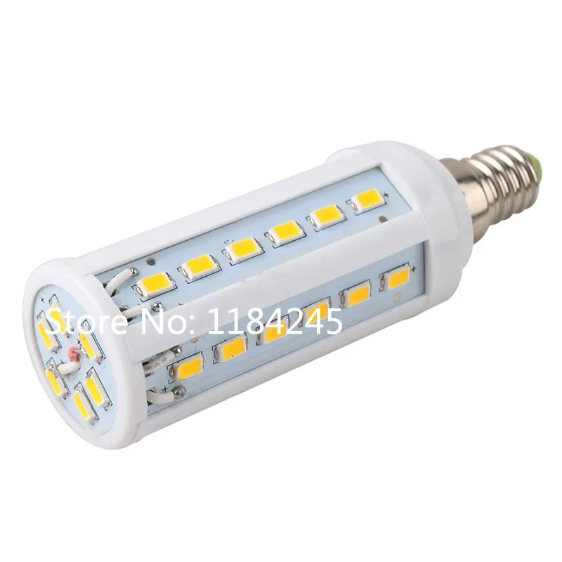 E14 10 W 42 светодиодный S 5730 SMD 220 V 110 V Кукуруза лампочка лампа светодиодный свет лампа светодиодный освещение белый/теплый белый, 5 шт./лот