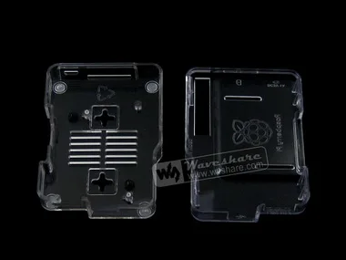 Чехол A для Raspberry Pi 1A/1B Прозрачный Цветной корпус легко установить