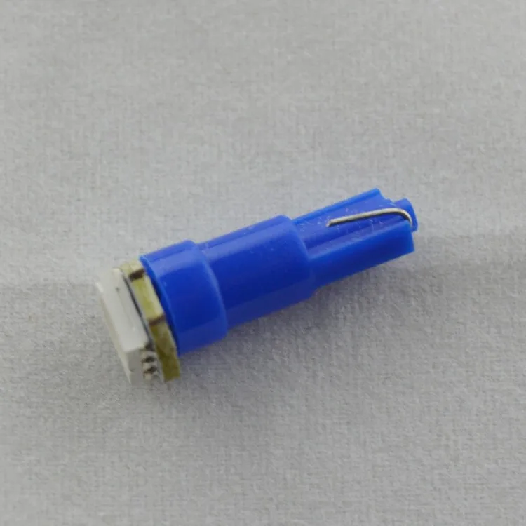 100 шт. T5 58 73 74 W1.2W 5050 SMD датчик светодиода лампы для автомобиля Индикаторы приборной панели инструмента индикаторы кластера лампы 12V 100X