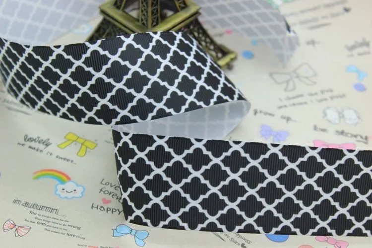 1.5 '' четырехлистник вы выбираете цвет печатная корсажная лента hairbow украшение партии поделки OEM 38 мм p2582