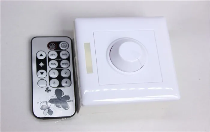 110V 220V 300W 8A ИК Затемнения инфракрасный пульт дистанционного управления 220 V-240 V светодиодный диммер для Светодиодный светильник Точечный светильник 200 Вт с ИК-контроллер