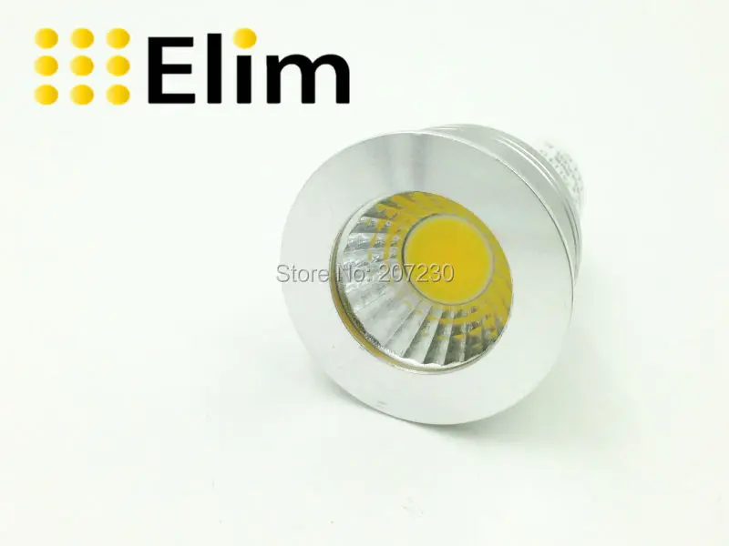 Светодиодный светильник GU10 COB mini GU10 MR16 с регулируемой яркостью, теплый белый точечный светильник, лампа 3 Вт 35 мм, Светодиодный точечный светильник, сменная галогенная лампа