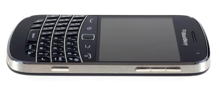 Отремонтированный Blackberry 9900 Bold Touch разблокированный 3g Смартфон QWERTY+ сенсорный экран 2,8 дюйма, WiFi, gps, МП