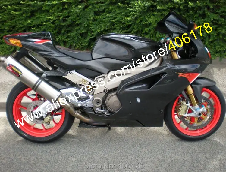 Aftermarket обтекатель для Aprilia RSV 1000 R 03 04 05 06 2003-2006 кузова RSV 1000 все черные мотоциклетные обтекатели