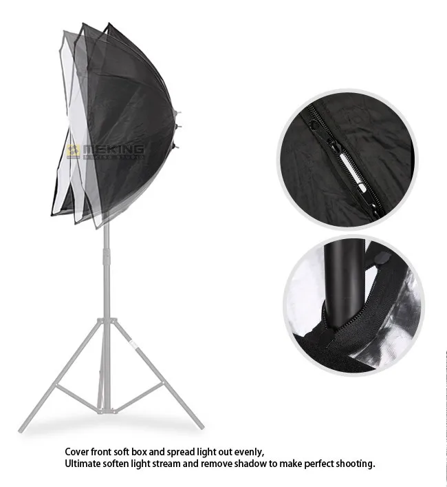 Selens с восьмиугольным зонтом для SpeedLight Speedlite Flash light 120 см/47.2in Octagon soфтbox S120 аксессуары для фотостудии