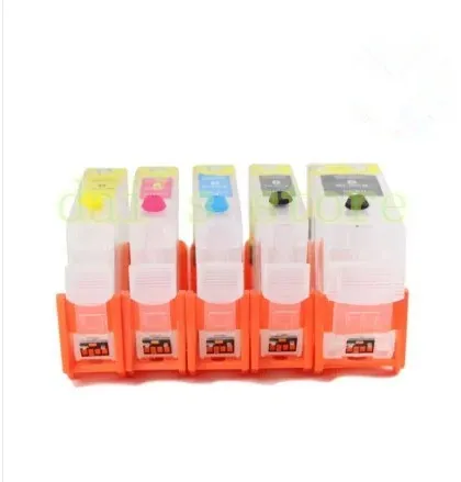PGI-5BK CLI-8 BK C M Y многоразовый картридж для canon PIXMA MP810/MP830 iP4200/iP4300/iP4500/iP5200/iP5200R/iP5300 с чипом