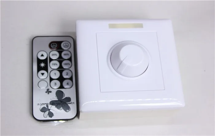 110V 220V 300W 8A ИК Затемнения инфракрасный пульт дистанционного управления 220 V-240 V светодиодный диммер для Светодиодный светильник Точечный светильник 200 Вт с ИК-контроллер