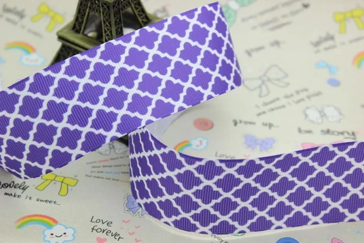 1.5 '' четырехлистник вы выбираете цвет печатная корсажная лента hairbow украшение партии поделки OEM 38 мм p2582