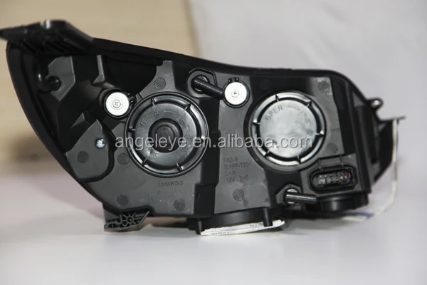 2012- лет для FORD Focus 3 Двухцветная светодиодная лента головной светильник s головной светильник передний светильник с линзой проектора LD V3