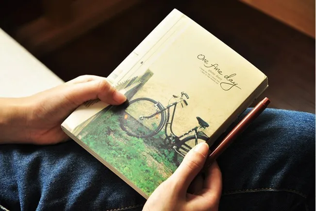 Европейский стиль винтажные деловые книги/ноутбук, планировщик работ, исследование планировщик