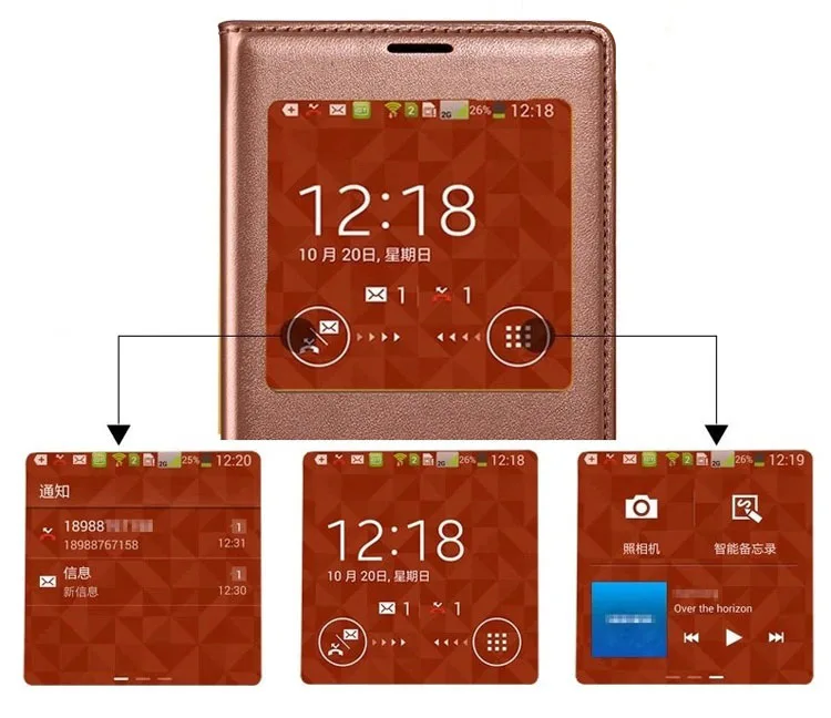 Откидной кожаный чехол для телефона samsung Galaxy S5 S 5 Galaxy YS5 samsung SV I9600 SM G900 G900F G900FD SM-G900F Smart View