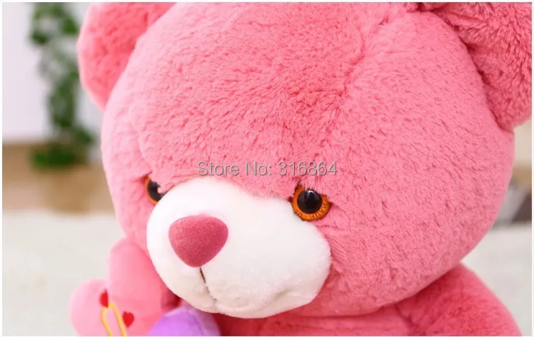 90 см большие размеры Love Teddy Bear плюшевая игрушка медведь плюшевая кукла подарок для девочек оптовые и розничные продажи