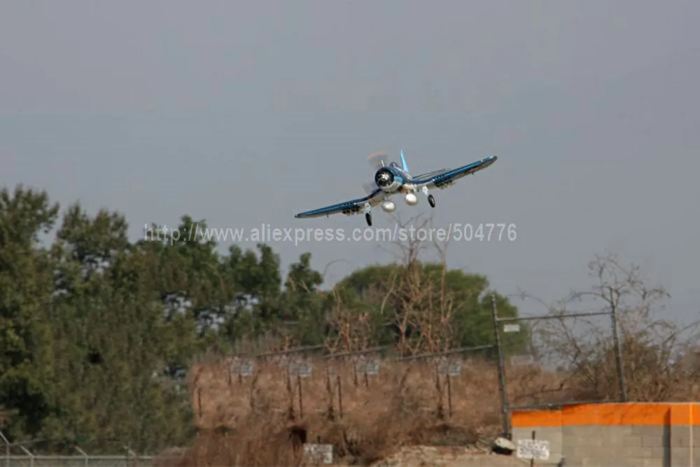 PNP версия F4U Corsair р/у самолет размах крыльев 1200 мм со складным крылом и вытягивающим шасси RC F4U