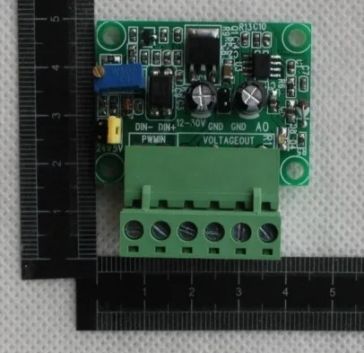 PWM до 0-10 в модуль цифро-аналоговый Модуль PLC промышленный интерфейс конвертер Модуль