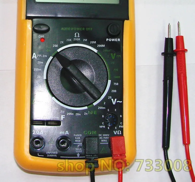 YAXUN DT9205A+ Цифровой мультиметр Электронный цифровой универсальный измеритель автоотключение