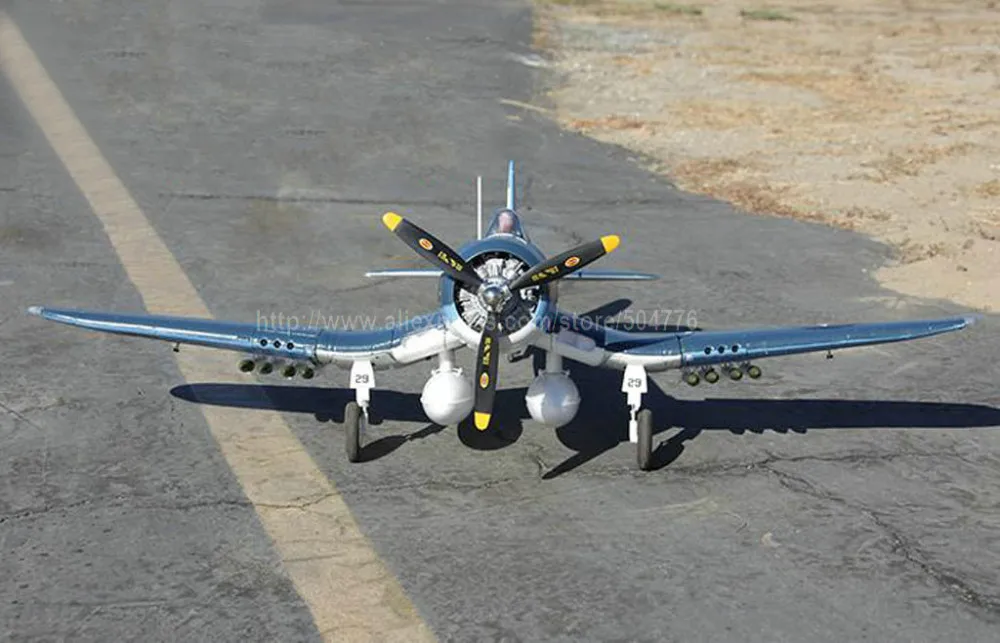 PNP версия F4U Corsair р/у самолет размах крыльев 1200 мм со складным крылом и вытягивающим шасси RC F4U