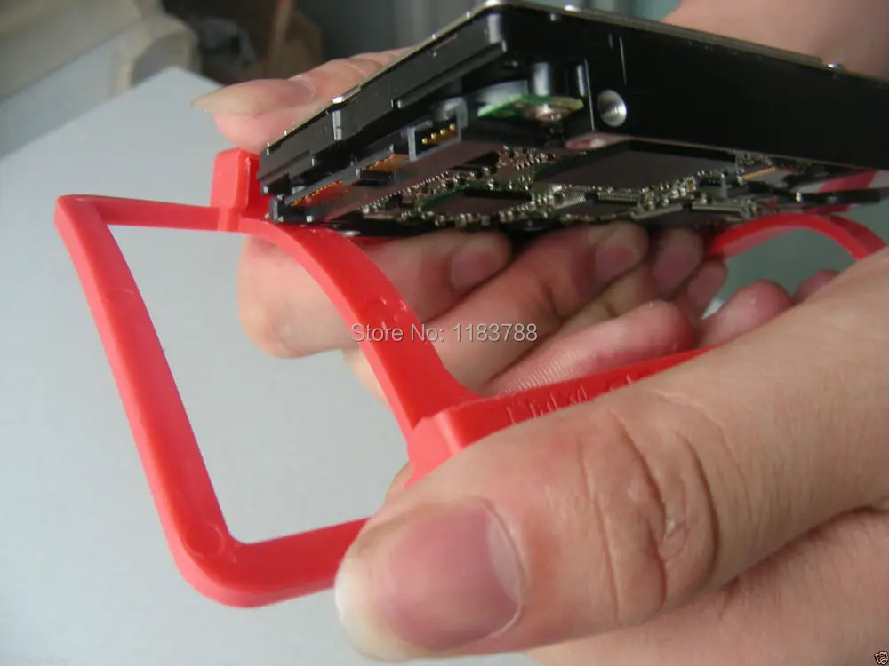 10 шт./лот пластиковый лоток для 2," до 3,5" SSD HDD кронштейн держатель лоток Caddy Bay адаптер