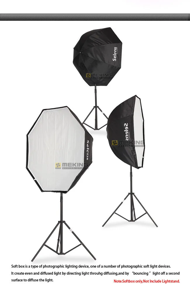 Selens с восьмиугольным зонтом для SpeedLight Speedlite Flash light 120 см/47.2in Octagon soфтbox S120 аксессуары для фотостудии