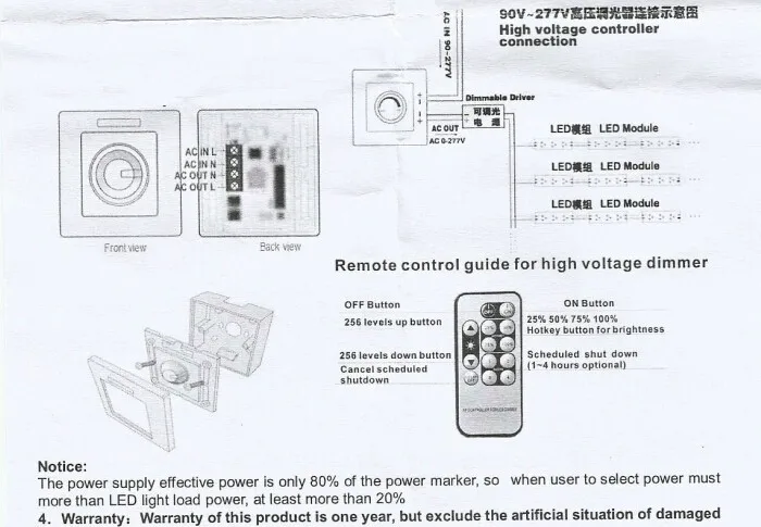 110V 220V 300W 8A ИК Затемнения инфракрасный пульт дистанционного управления 220 V-240 V светодиодный диммер для Светодиодный светильник Точечный светильник 200 Вт с ИК-контроллер