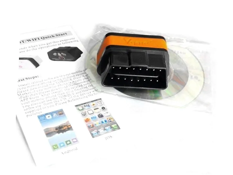 Лучшее качество ELM327 Автомобильный сканер Vgate iCar2 Bluetooth I Car2 ELM 327 поддерживает все протоколы OBDII автомобили iCar2 диагностический инструмент