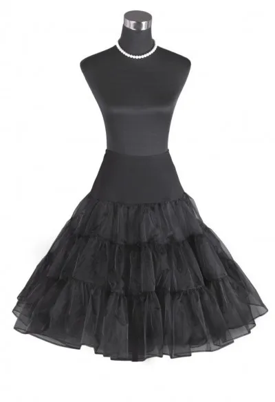 2" 50 s Ретро Underskirt Свинг Винтаж юбка Необычные Чистая юбка рокабилли Туту много цветов