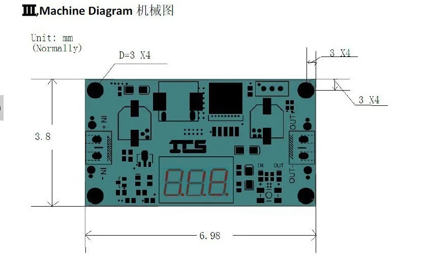 XL6009 Boost Повышающий Модуль Питание светодиодный вольтметр регулируемый Повышающий Модуль с цифровой измеритель напряжения дисплей