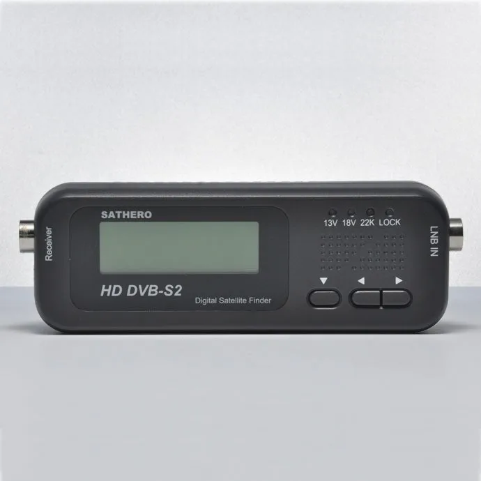 SH-100HD SAT Finder DVB-S/S2 HD Sathero Карманный Цифровой спутниковый Finder сигнальный спутник приемник с USB 2,0 ЖК-дисплеем
