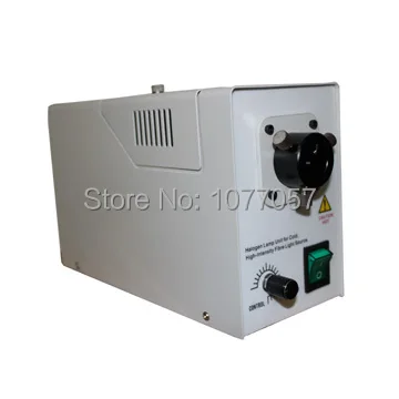 24v 150w галогенные микроскоп холодный светильник источник с защитой от повреждений и кольцом волокна светильник, используемый для микроскопа освещения