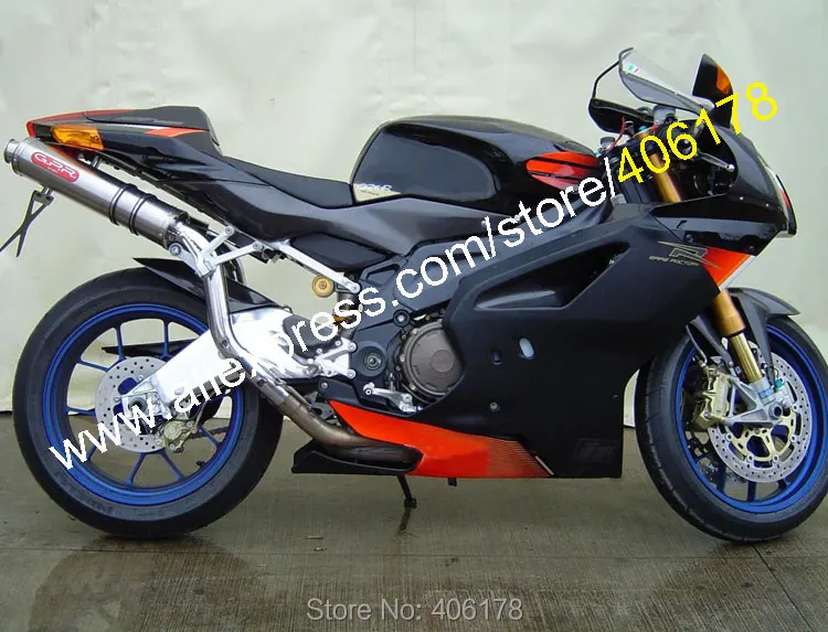 03-06 RSV 1000 Mille R Aftermarket обтекатель для Aprilia RSV1000 2003 2004 2005 2006 Красный Черный Кузов