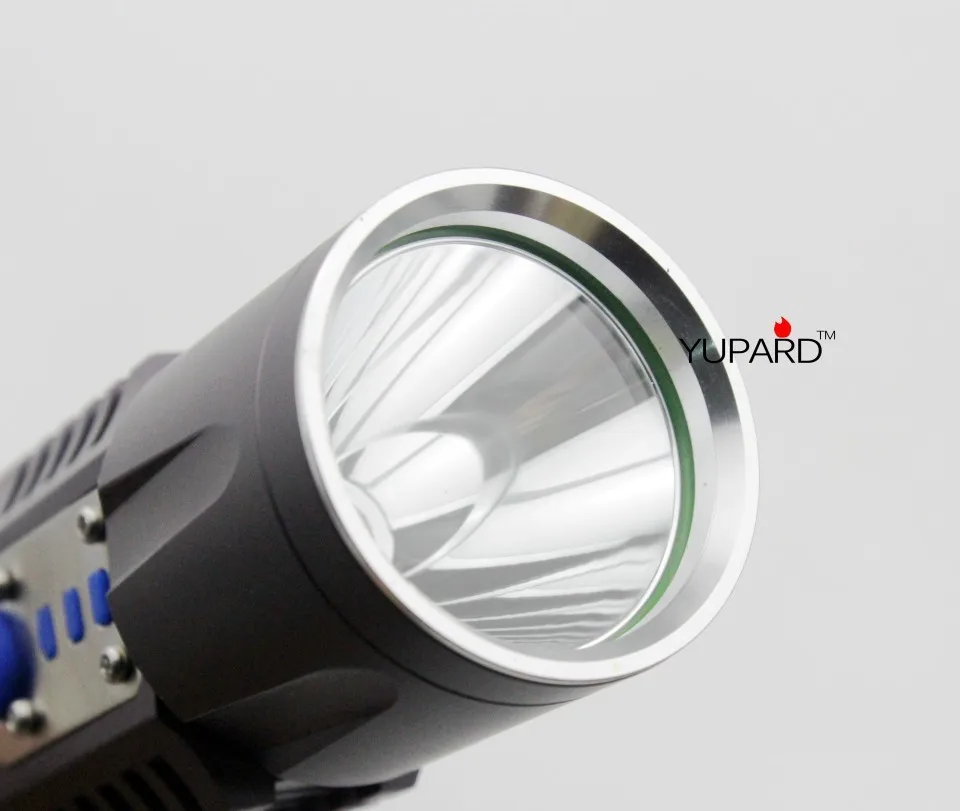 YUPARD XM-L2 T6 светодиодный фонарь, яркость, светодиодный, зарядка через USB, 5 режимов, мобильный внешний аккумулятор, батарея 18650, умный фонарик
