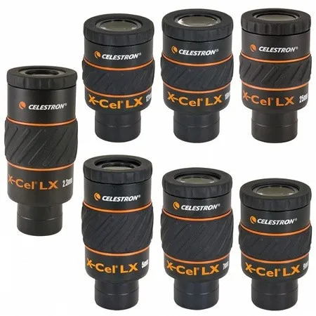 CELESTRON X-CEL LX 7 мм широкоугольного высокой четкости крупнокалиберный мощный телескоп окуляра аксессуары