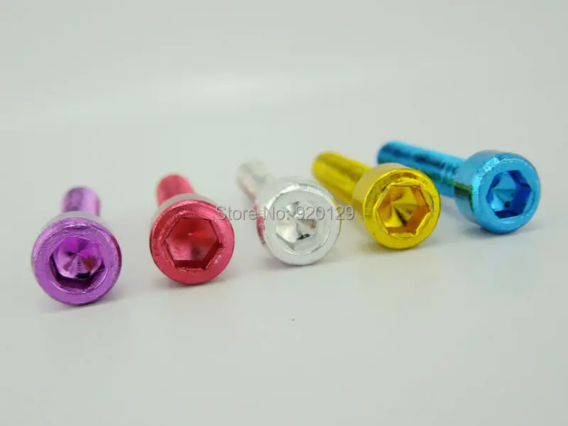 Красный декоративный винт для мотоцикла M6mm x 36mm