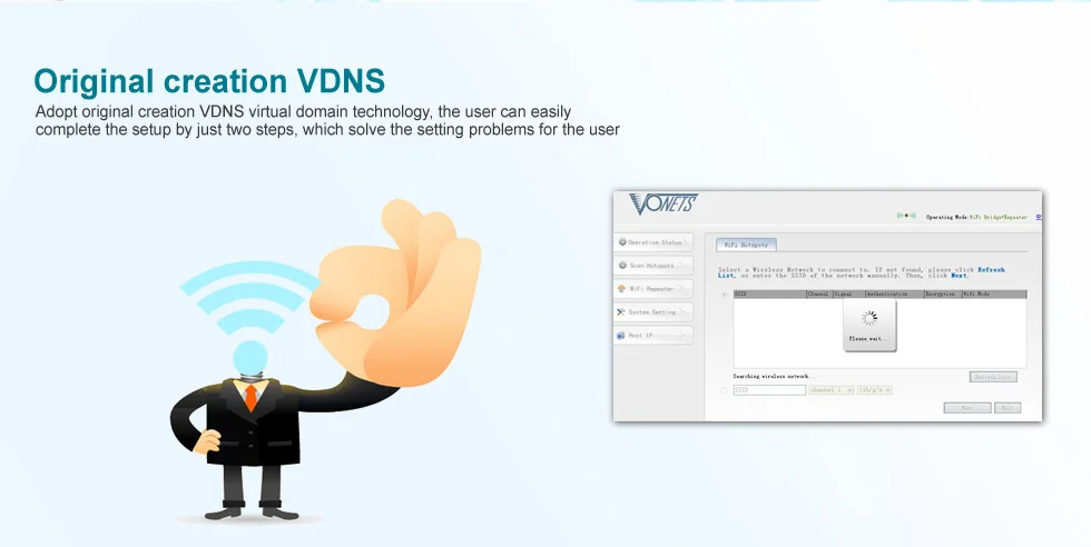 VONETS релиз MINI300 300 Мбит/с WiFi ретранслятор