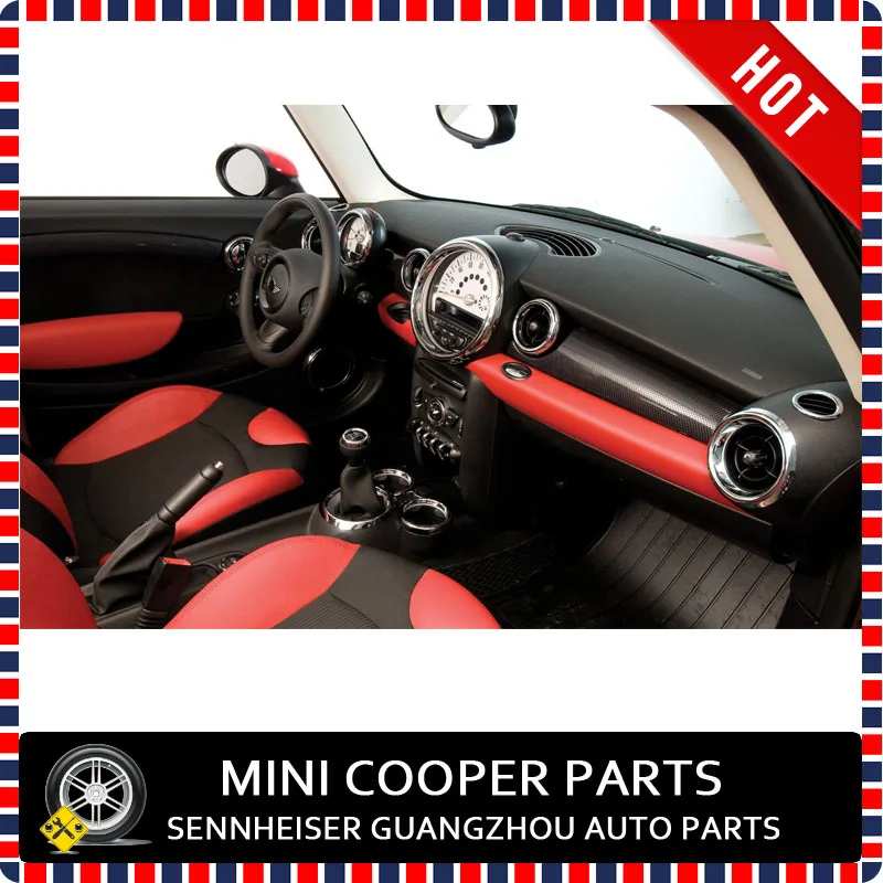 Фирменная Новинка Хром Материал внутренний комплект подходит для Mini Cooper R55/6/7/8/9(27 шт./компл