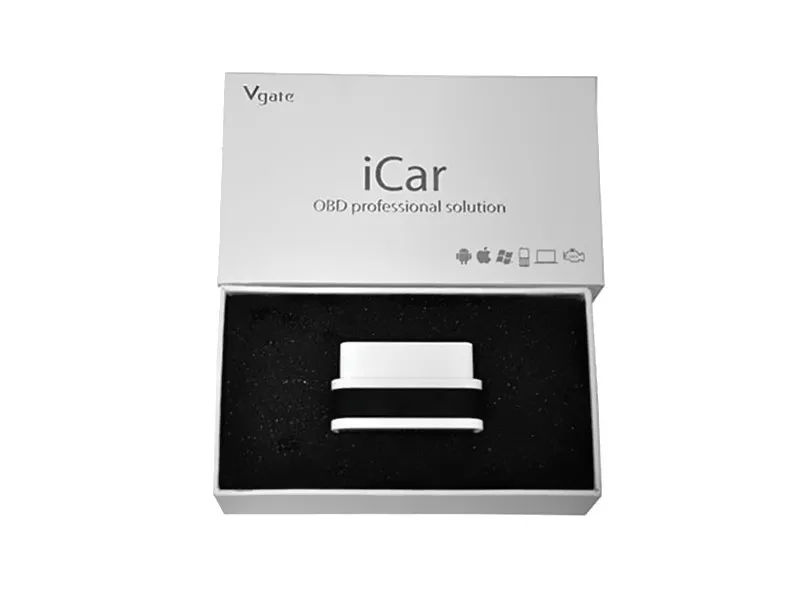Лучшее качество ELM327 Автомобильный сканер Vgate iCar2 Bluetooth I Car2 ELM 327 поддерживает все протоколы OBDII автомобили iCar2 диагностический инструмент