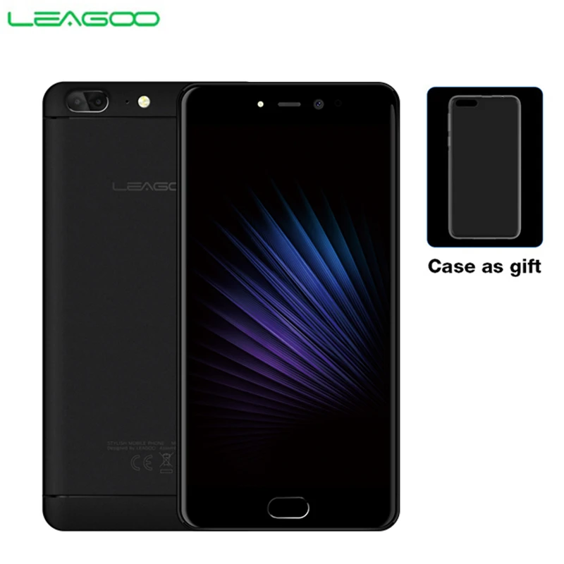 LEAGOO T5 смартфон с 5 дюймовым дисплеем восьмиядерным процессором MT6750T ОЗУ 4 Гб ПЗУ 64